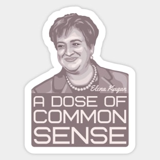 Elena Kagan Portrait Sticker